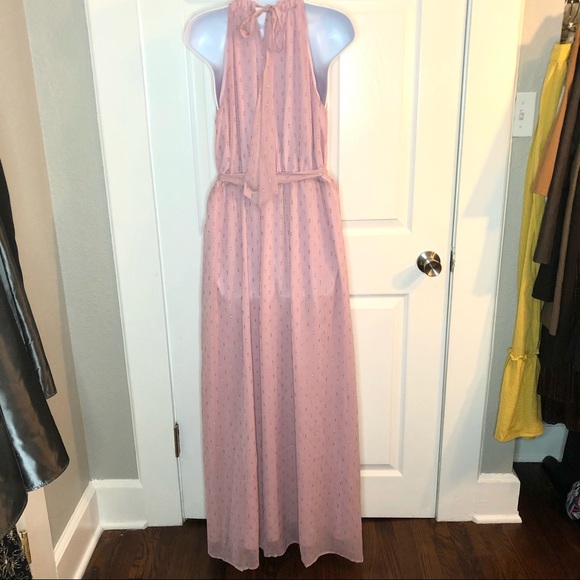 Modcloth Illuminated Elegance Maxi Dress Pink XL - Picture 13 of 16